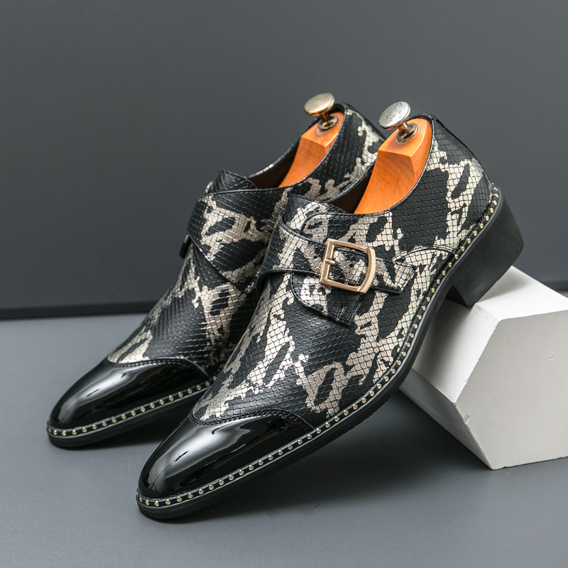 Men Formal Wear Brands - Retro Classic Le Fu Shoes Men