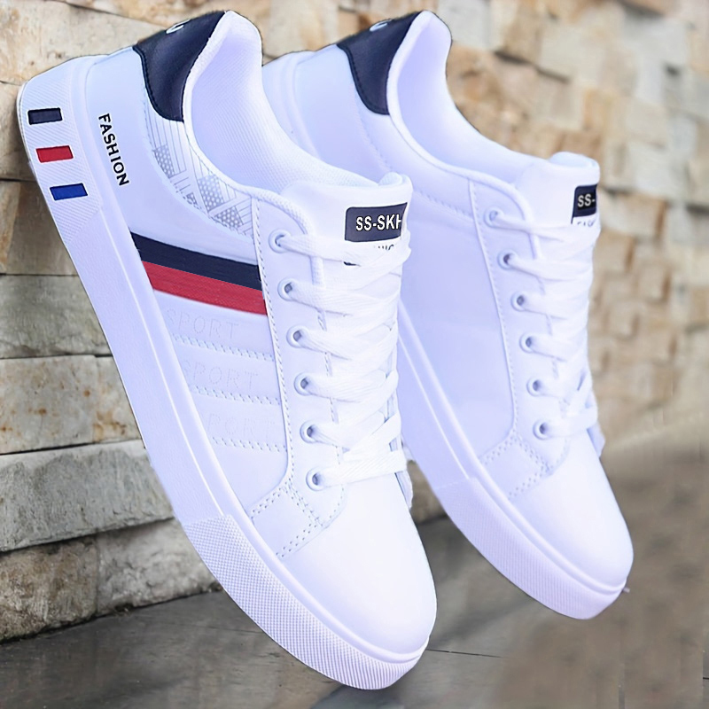 Men Formal Wear With Sneakers - Men's Low-Top Skateboarding Sneakers - Breathable