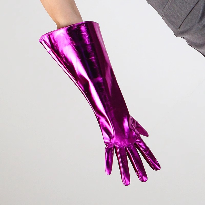 Formal Glove Leather - Women's Fashion PU Leather Wide Sleeve