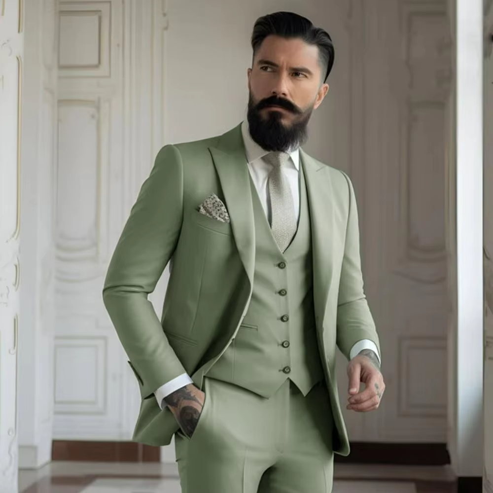 Khaki Formal Wear Men - Khaki MenTuxedo Wedding Suits For Men