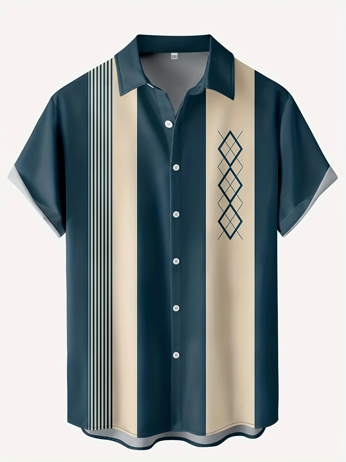 2026 New Hawaiian Men's Retro  - Men Formal Party Wear Shirt recension och pris