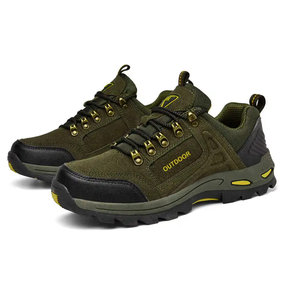 Non-slip Lace Up Hiking Tennis - Men Formal Wear With Sneakers recension och pris