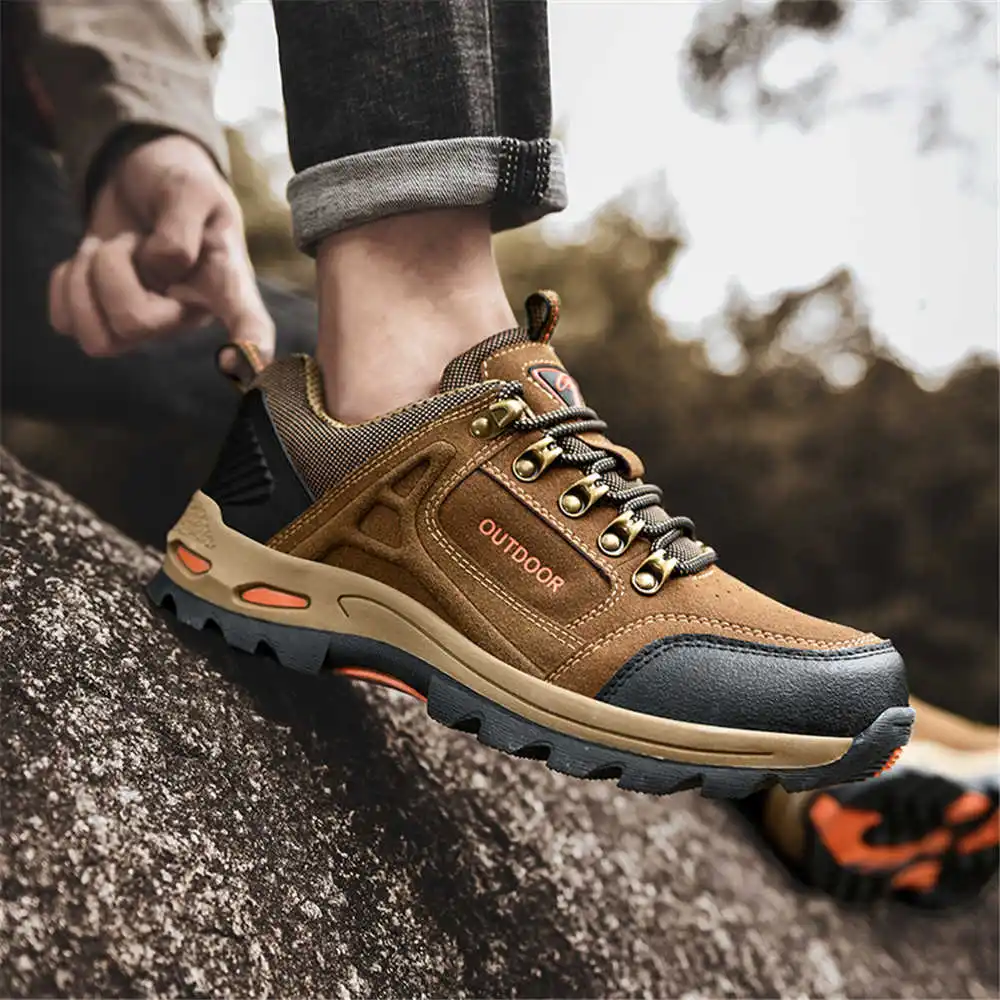 Non-slip Lace Up Hiking Tennis - Men Formal Wear With Sneakers recension och pris