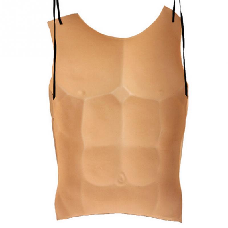 Man Fake Chest Muscle Belly Me - Men'S Formal Wear For Graduation recension och pris