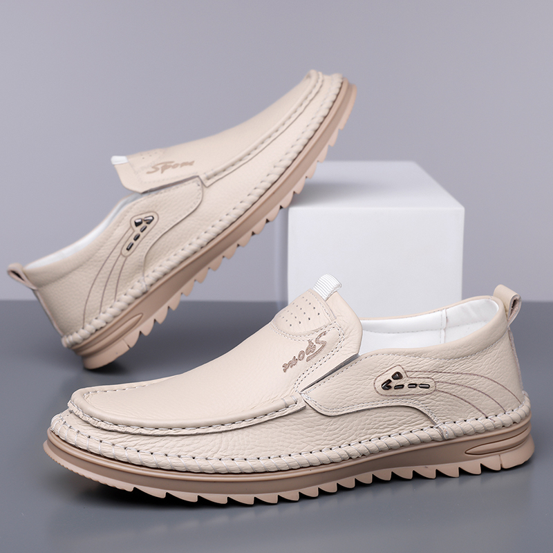 Genuine First Layer Cowhide Bu - Men Formal Wear With Sneakers recension och pris