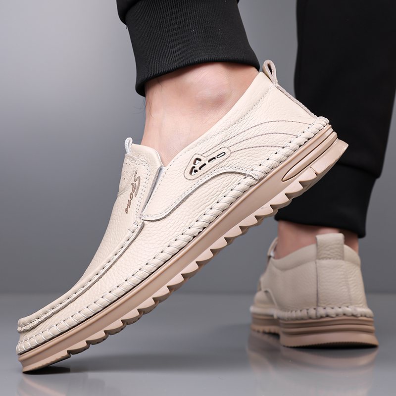Genuine First Layer Cowhide Bu - Men Formal Wear With Sneakers recension och pris