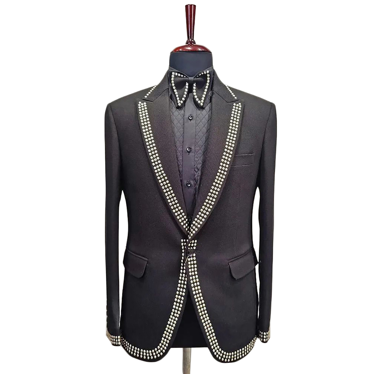 Mens Wedding Tuxedos Design Cu - Men Formal Wear Modern recension och pris