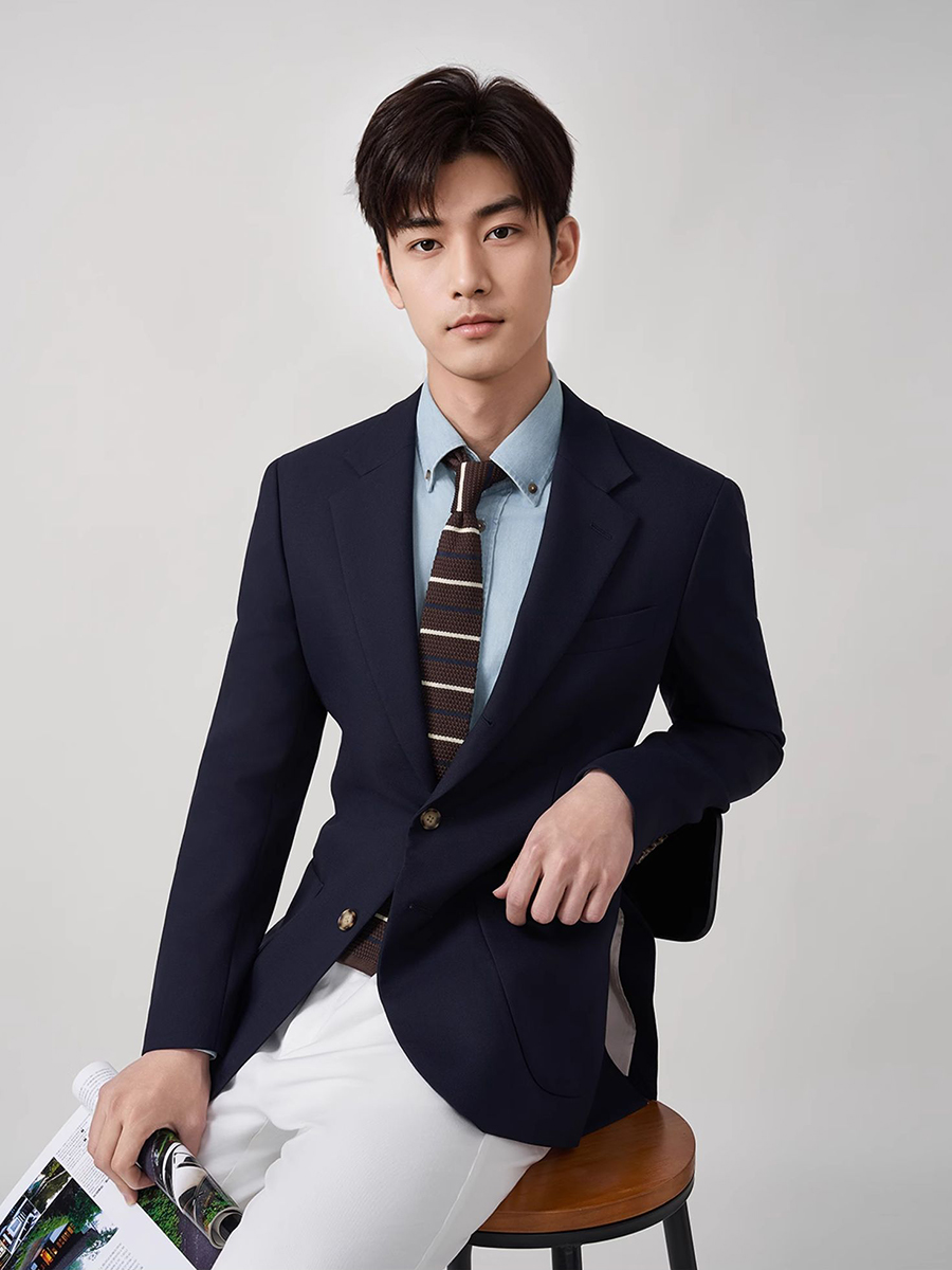 Men's 50% Wool Blazer for Teen - Men'S Formal Wear For Graduation recension och pris