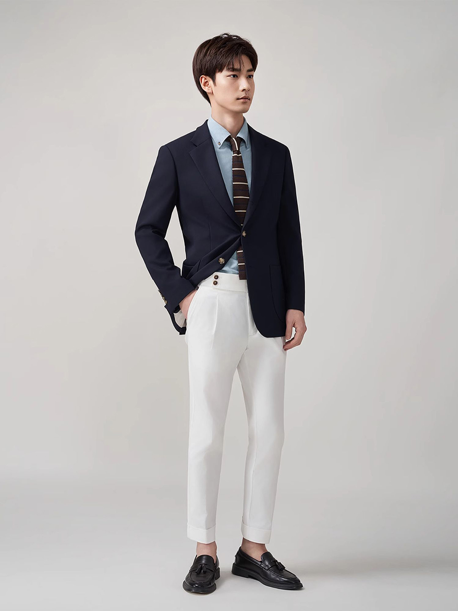 Men's 50% Wool Blazer for Teen - Men'S Formal Wear For Graduation recension och pris