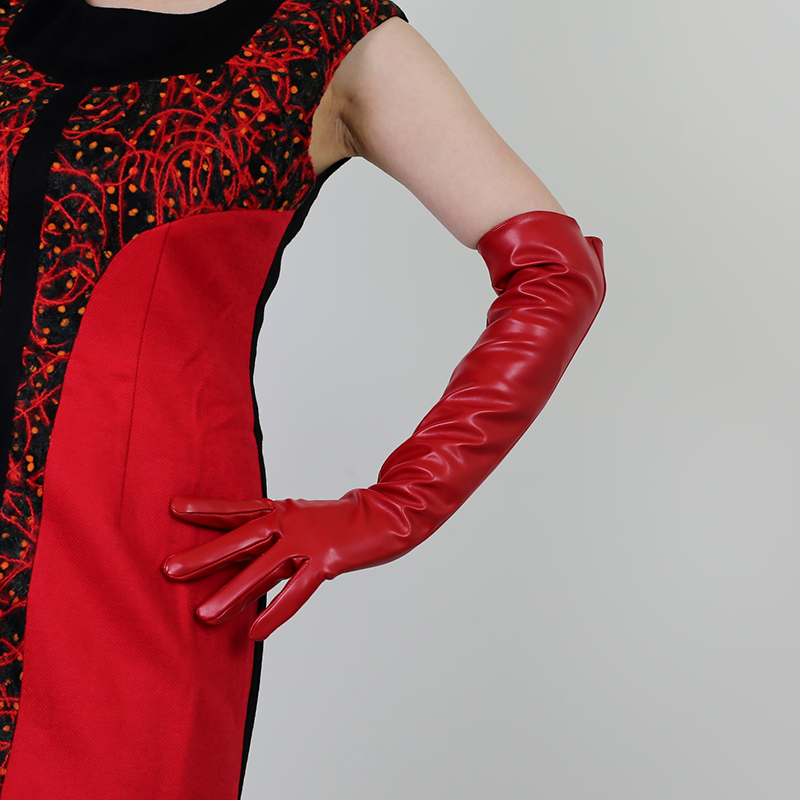 Women's Fashion Sexy Wide Slee - Formal Glove Leather recension och pris
