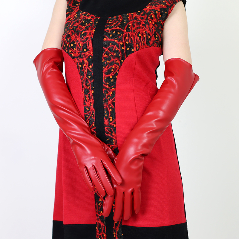 Women's Fashion Sexy Wide Slee - Formal Glove Leather recension och pris