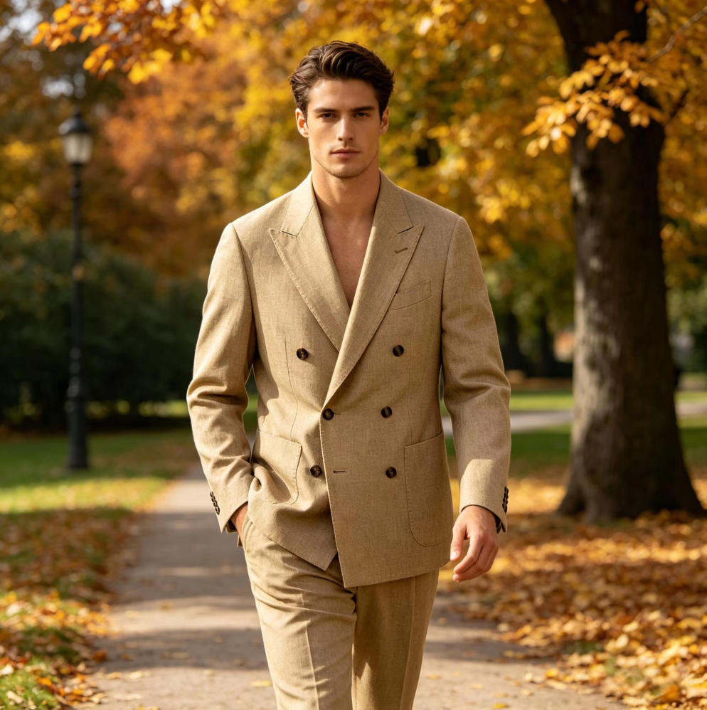 Only Men's Linen Blazer 1PCS D - Men Linen Formal Wear recension och pris