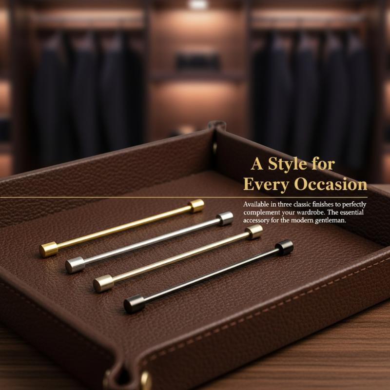 Shirt Collar Bar Cylinder Scre - Men Formal Party Wear Shirt recension och pris