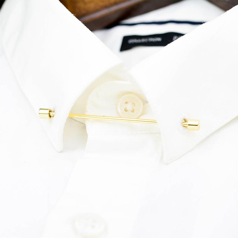 Shirt Collar Bar Cylinder Scre - Men Formal Party Wear Shirt recension och pris