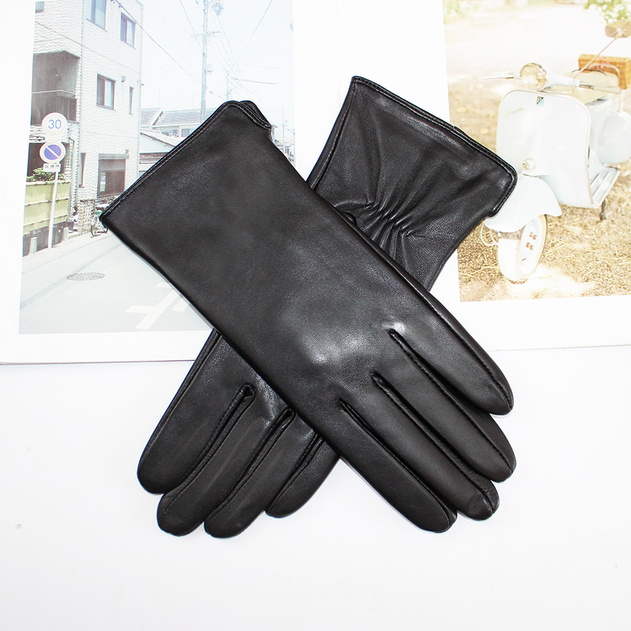 Classic Black Slim Fit Leather - Formal Glove Leather recension och pris