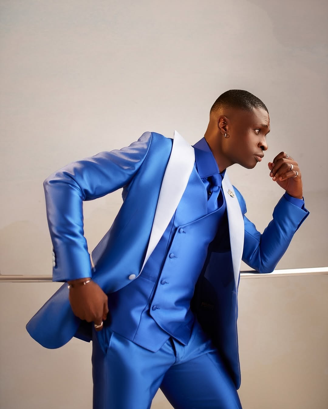 Satin Men Suit Set 3 Pcs Blaze - Men Formal Wear Modern recension och pris