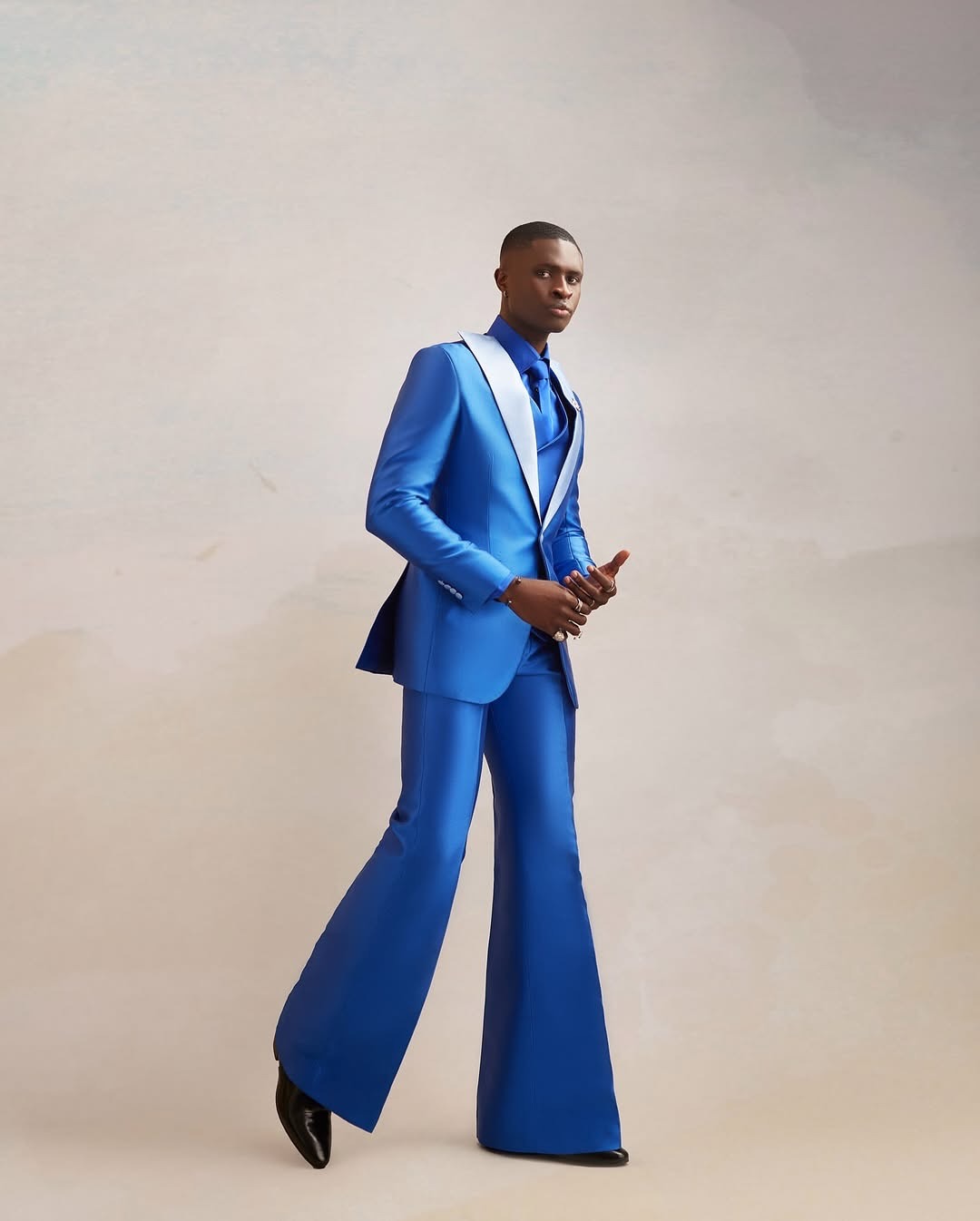 Satin Men Suit Set 3 Pcs Blaze - Men Formal Wear Modern recension och pris