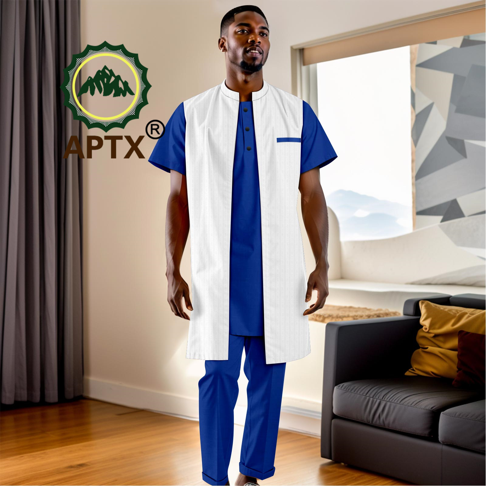 African Clothes for Men Tradit - Men Formal Party Wear Shirt recension och pris