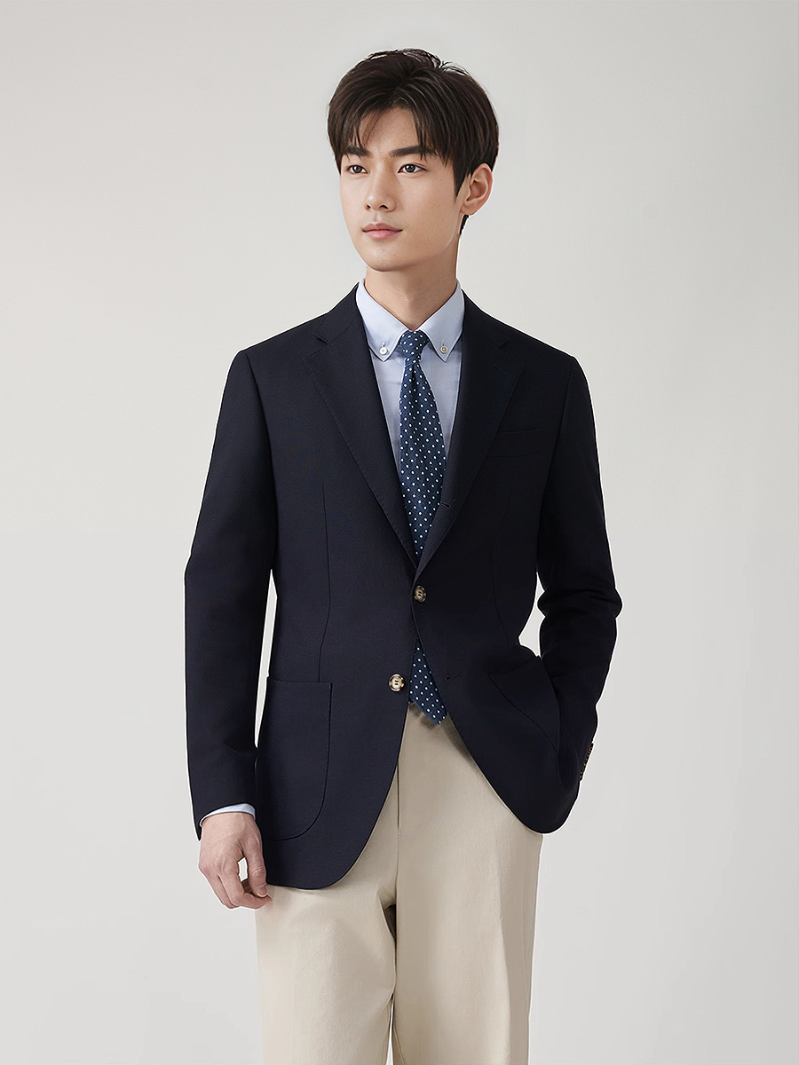 Men's Premium 50% Wool Blazer  - Men'S Formal Wear For Graduation recension och pris