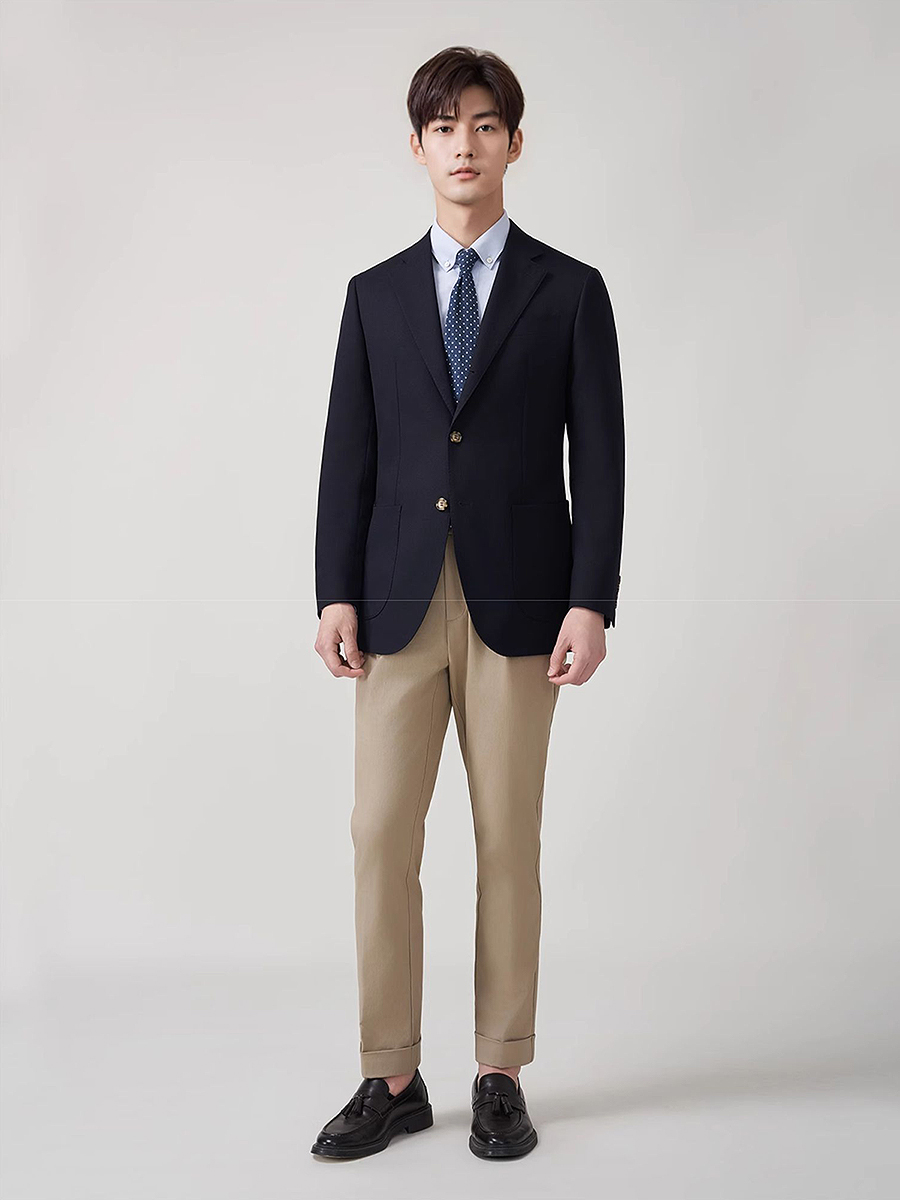 Men's Premium 50% Wool Blazer  - Men'S Formal Wear For Graduation recension och pris
