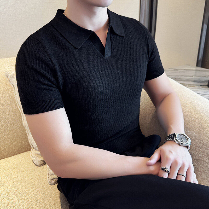 Men's Slim Fit Polo Collar Jac - Men Formal Wear Modern recension och pris