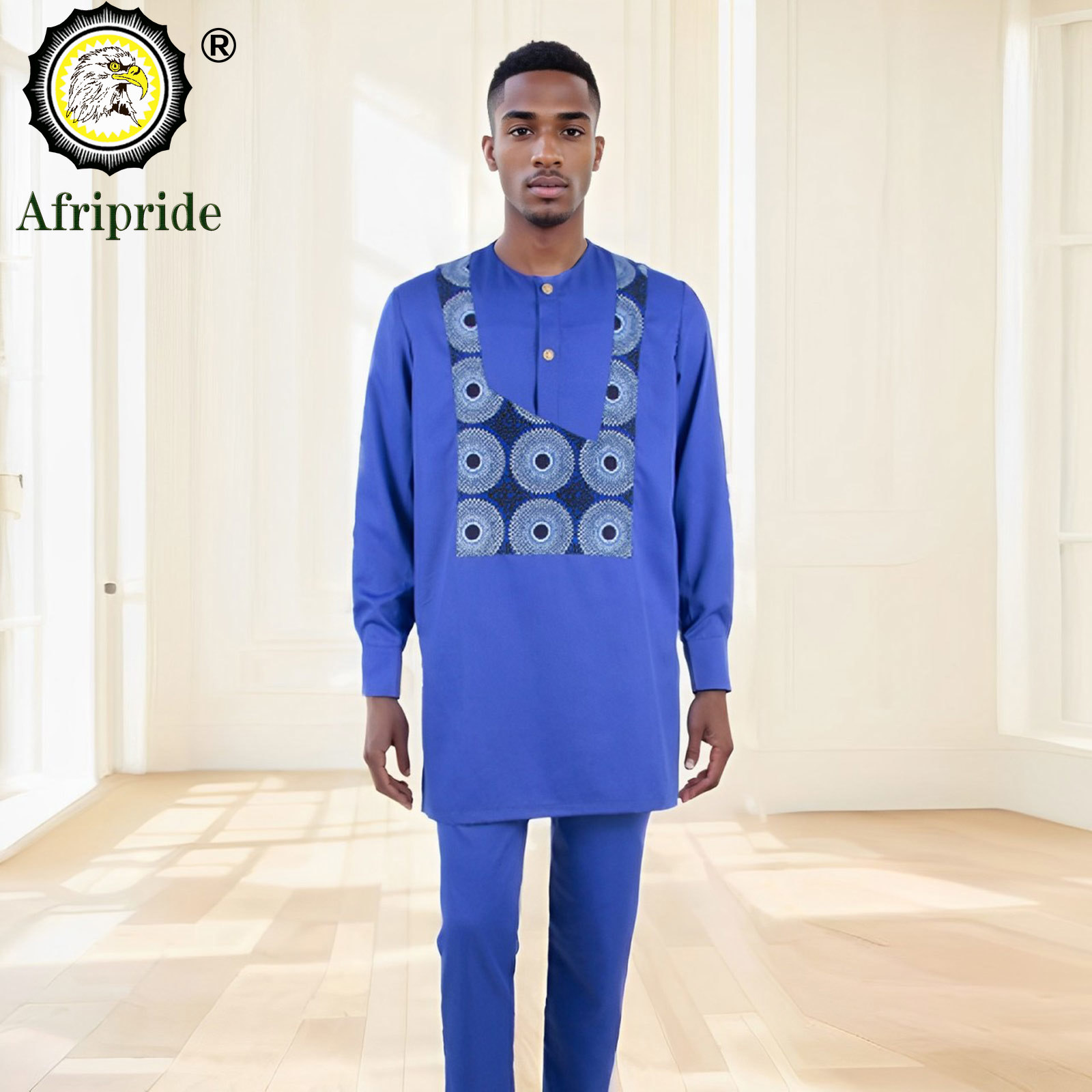 Dashiki Men African Clothes Pl - Men Formal Party Wear Shirt recension och pris