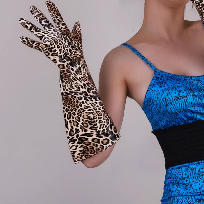 Women's Fashion PU Leather Wid - Formal Glove Leather recension och pris