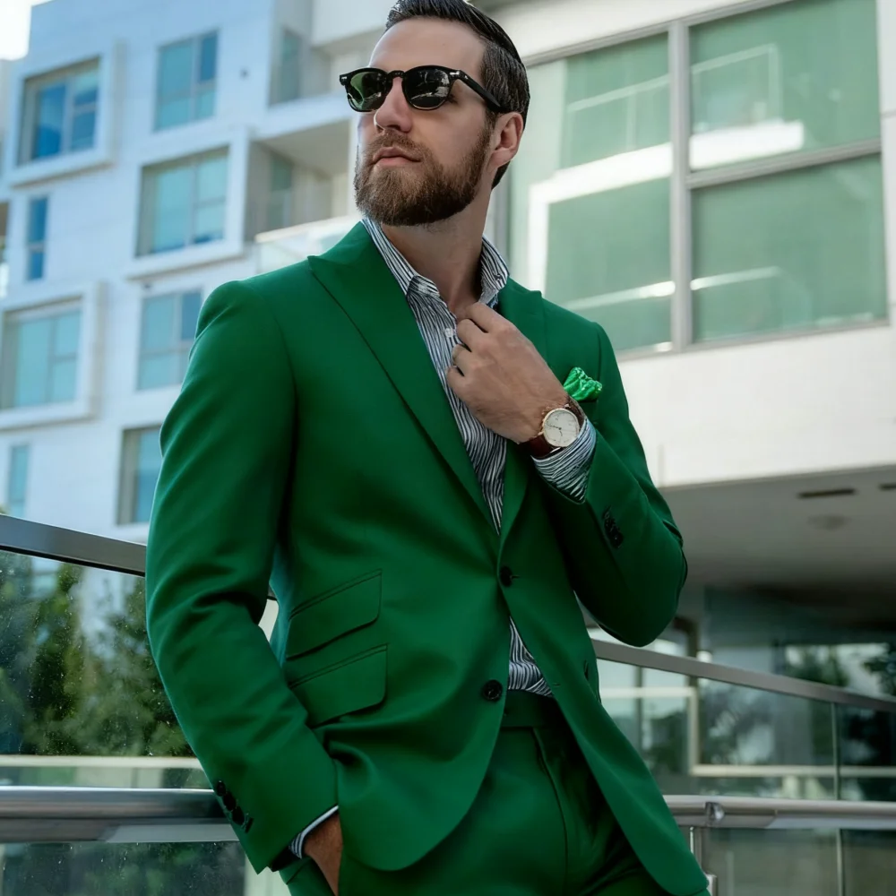 Blue Suit Men's Custom-Fit Ter - Men'S Formal Wear For Graduation recension och pris